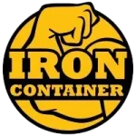 Iron Container roll-off bins are deployed in debris removal services