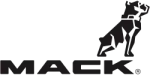 Mack roll-off trucks are used to haul dumpsters for waste and debris services